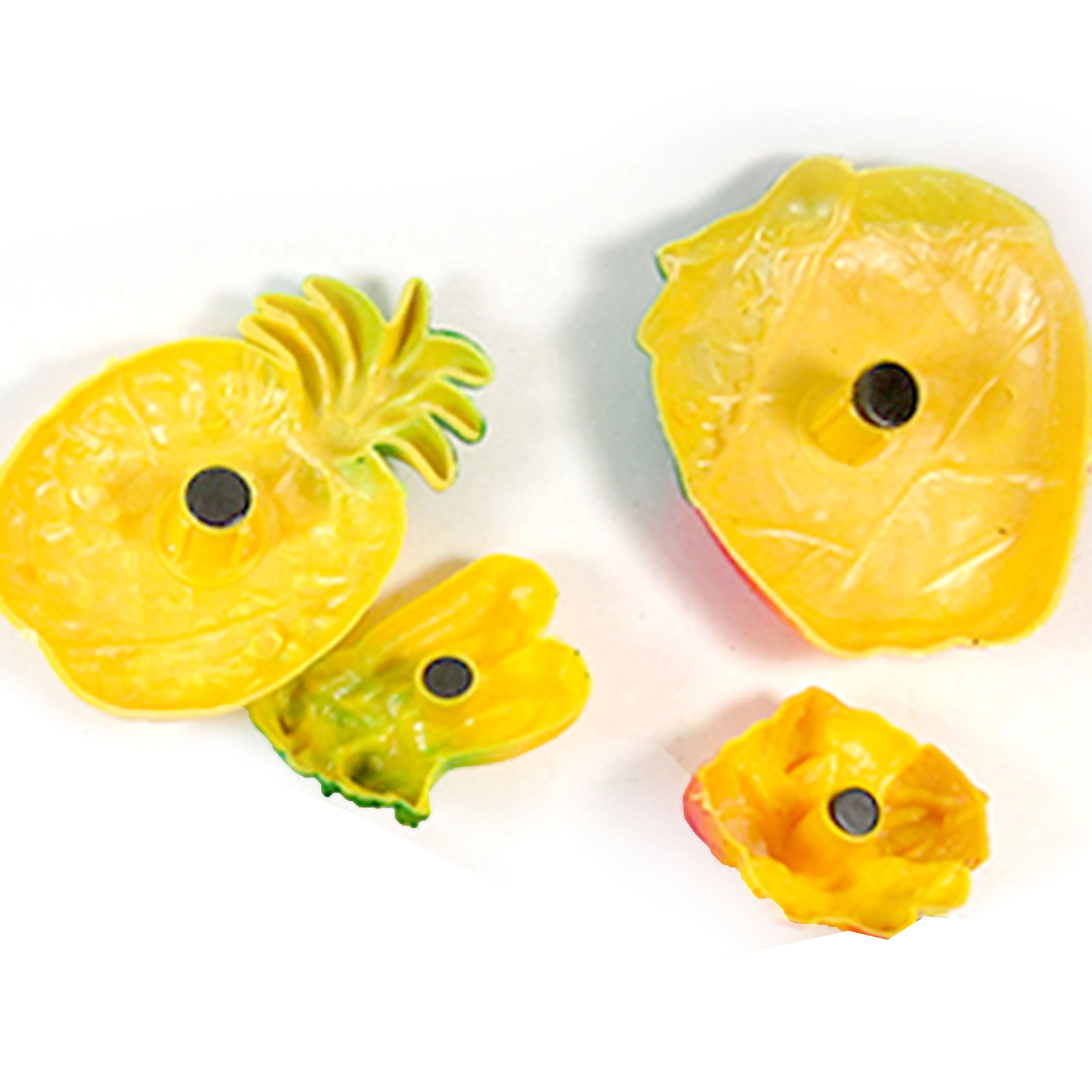 18 Pc Assorted Fruits Refrigerator Magnets Set Food Magnet Locker Kitchen Fridge