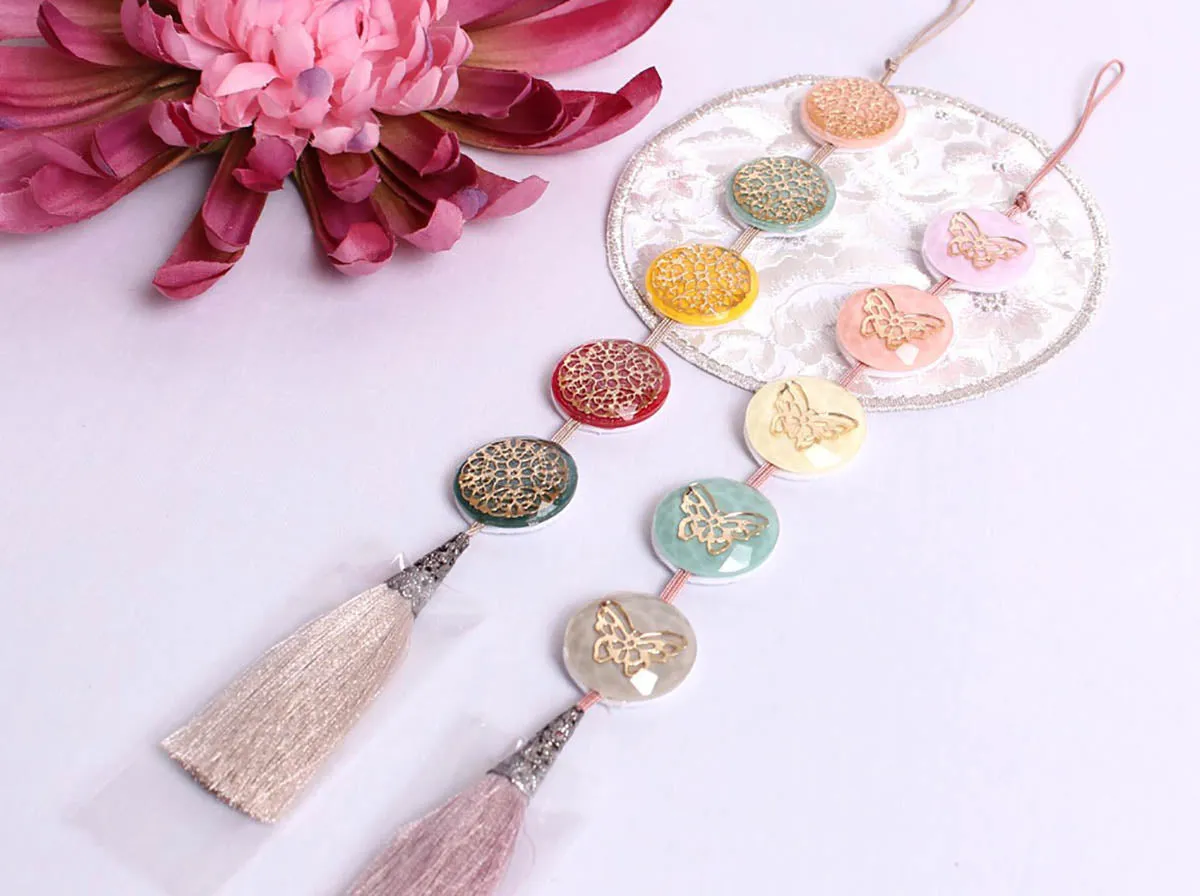 5x Pendant Tassel Norigae (2 Styles)