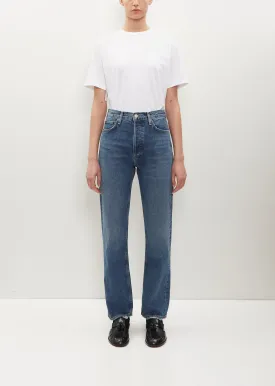 90's Pinch Waist — Range Dark Indigo