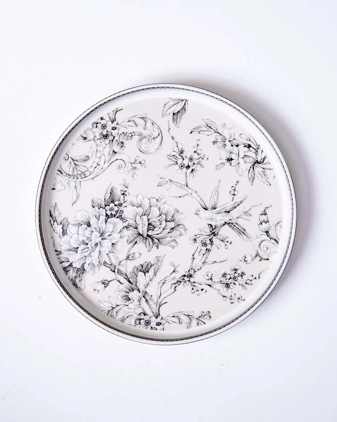 Adelaide Antique White Kaden Dinner Plate - Set of 4