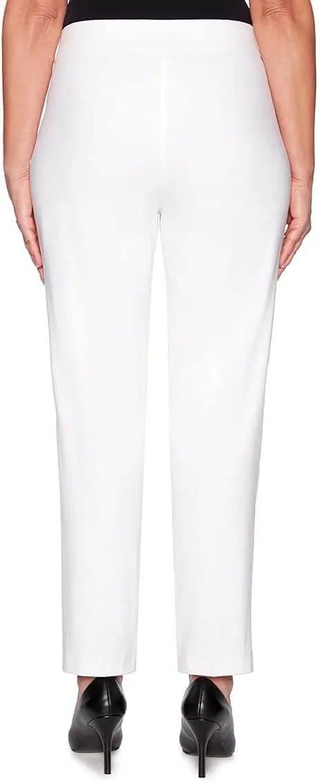Alfred Dunner Women's Petite Proportioned Medium Allure Slim Pant