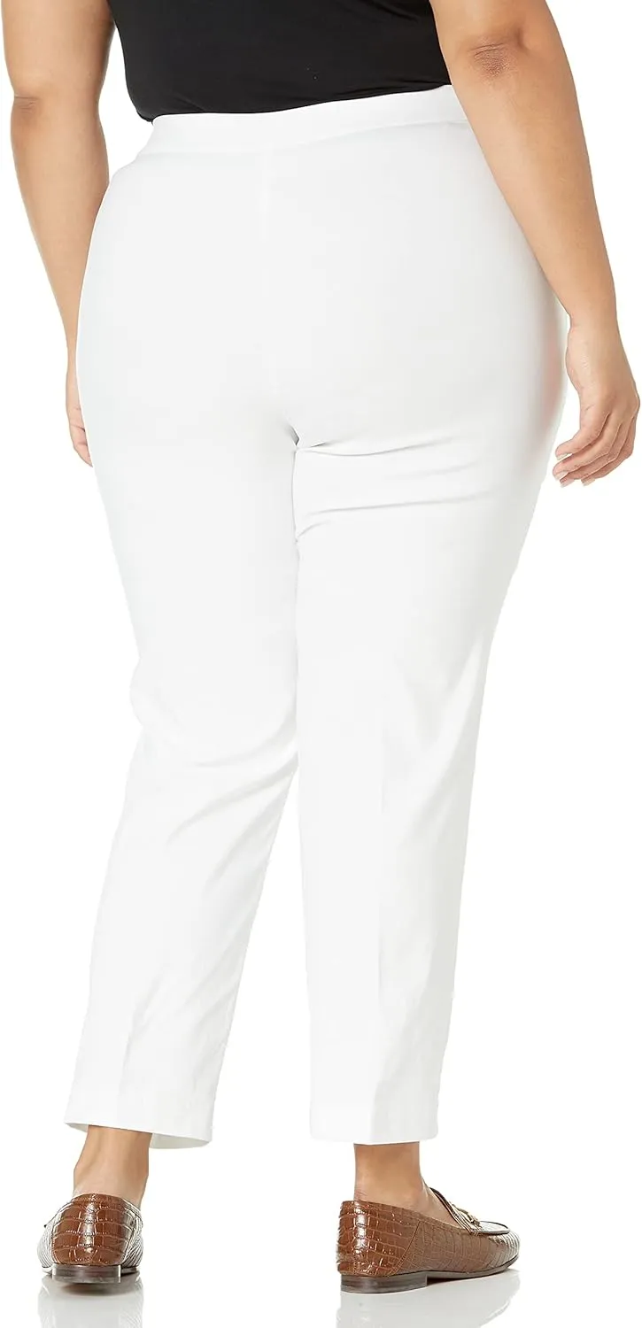 Alfred Dunner Women's Petite Proportioned Medium Allure Slim Pant