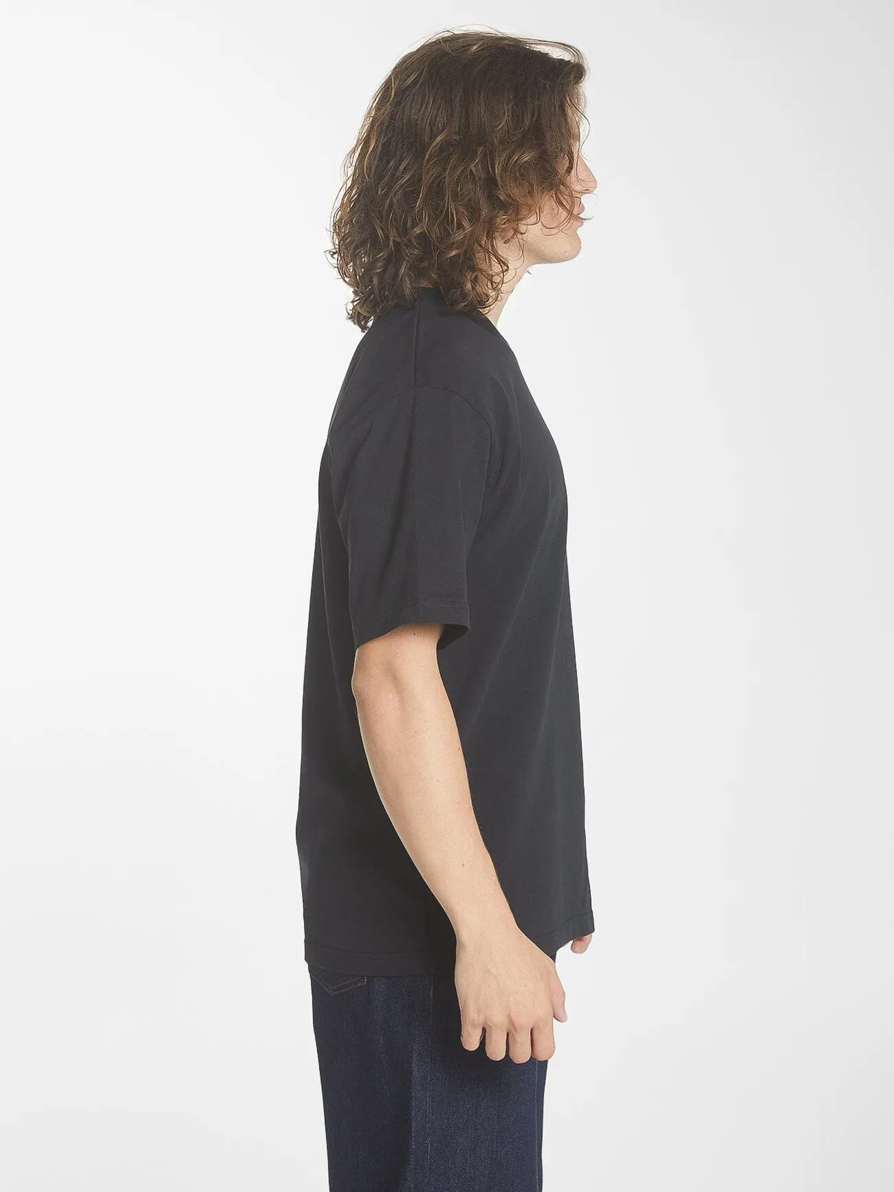 Arch Oversize Fit Tee - Black