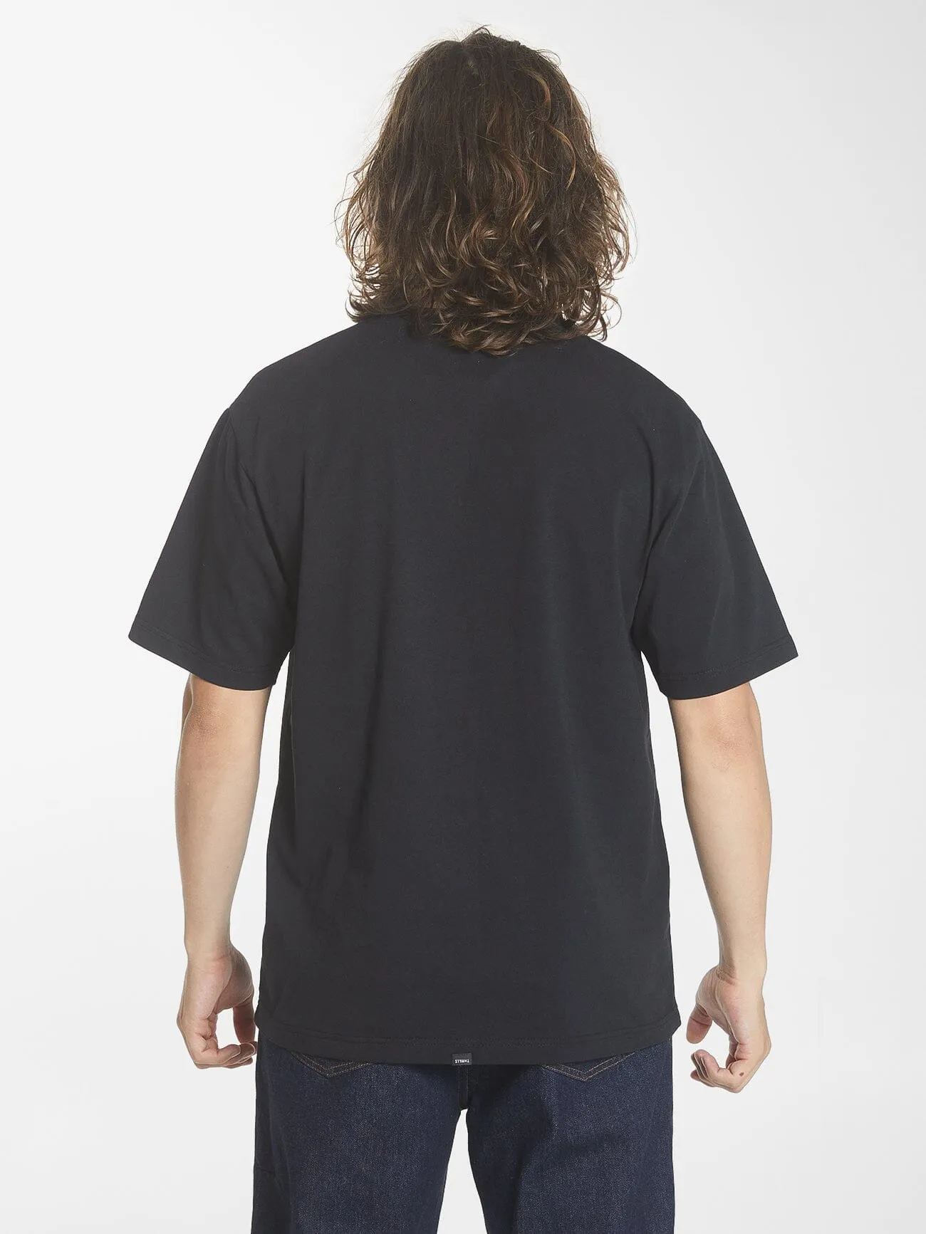 Arch Oversize Fit Tee - Black