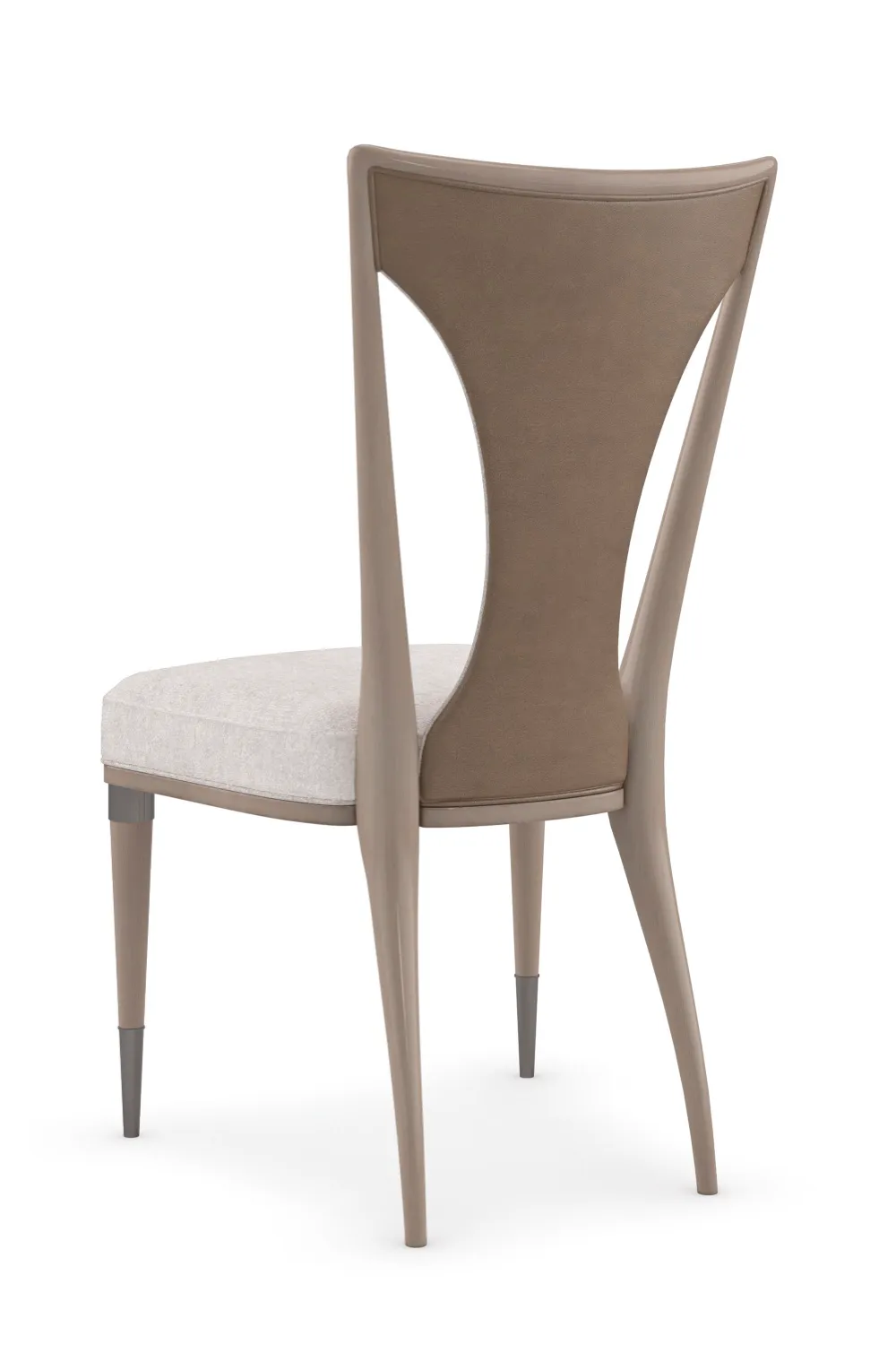 Beige Scandinavian Dining Chair | Caracole Take Your Seat II