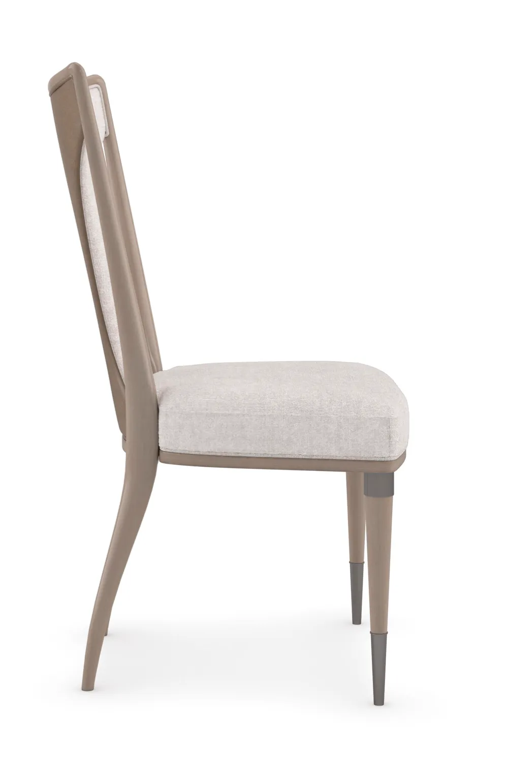 Beige Scandinavian Dining Chair | Caracole Take Your Seat II