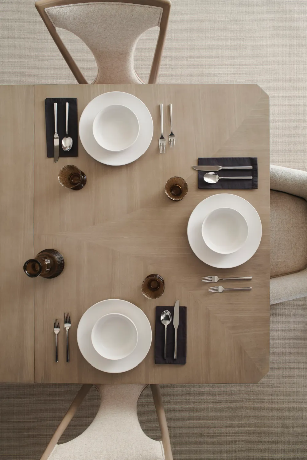 Beige Scandinavian Dining Chair | Caracole Take Your Seat II