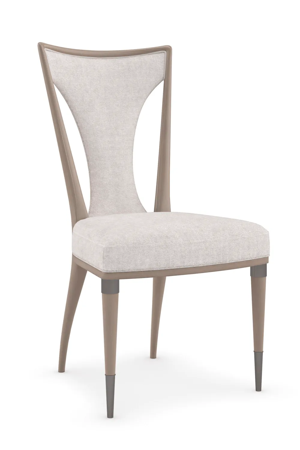 Beige Scandinavian Dining Chair | Caracole Take Your Seat II