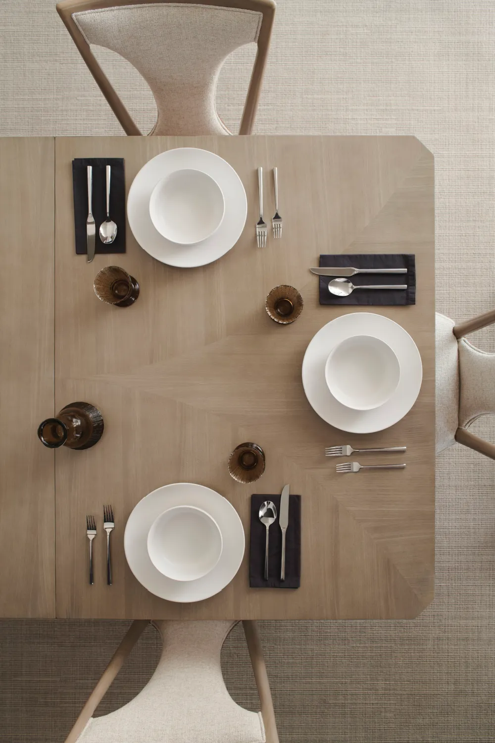 Beige Scandinavian Dining Chair | Caracole Take Your Seat II