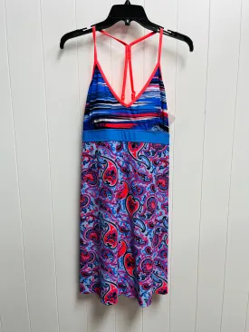 Blue & Orange Dress Casual Short GERRY, Size Xl