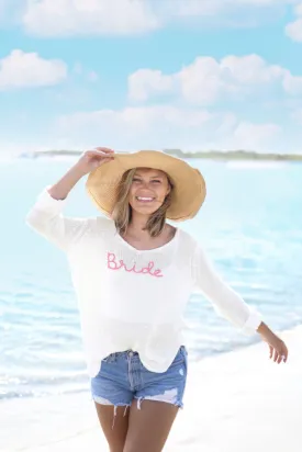 Bride V Cotton Sweater