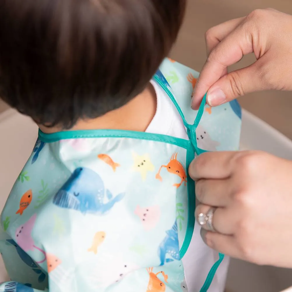 Bumkins Waterproof Sleeved Bib VARIOUS STYLES