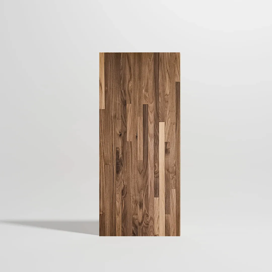 Butcher Block Panel Swinging Interior Door