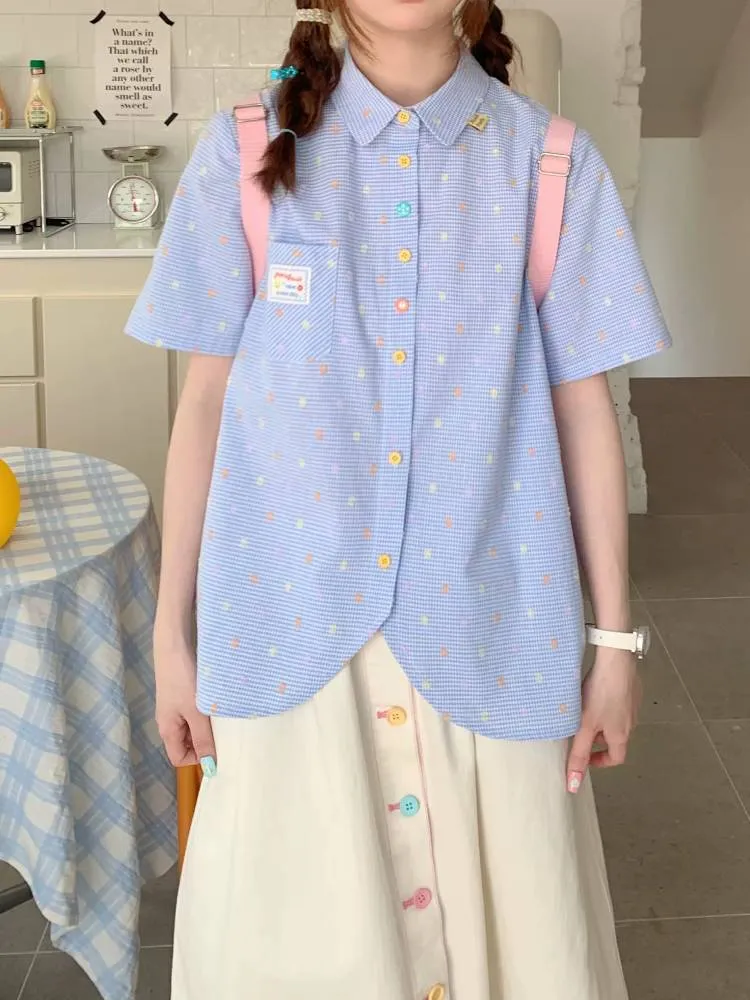 Casual summer short sleeve shirt【s0000008456】