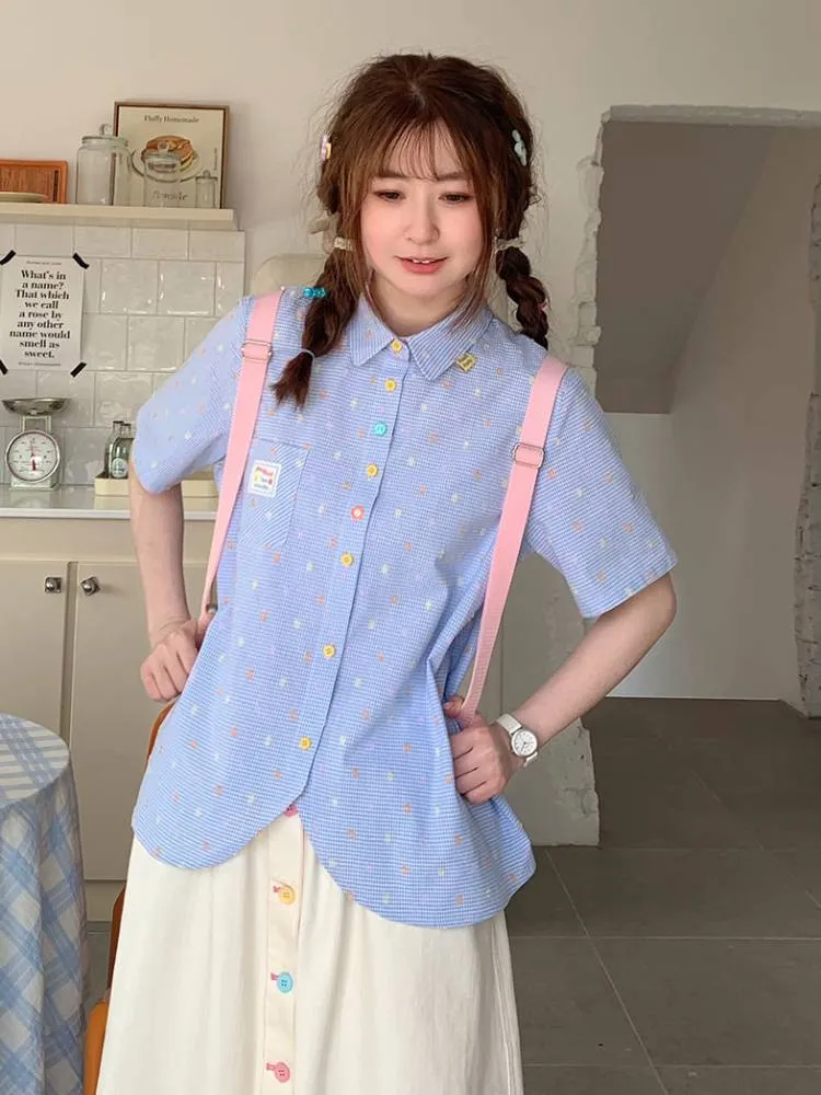 Casual summer short sleeve shirt【s0000008456】