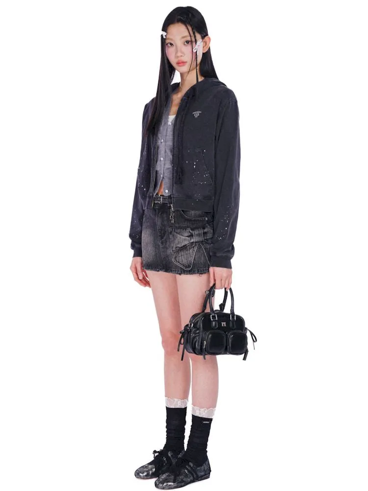 Casual V-neck short knitted cardigan【s0000008607】