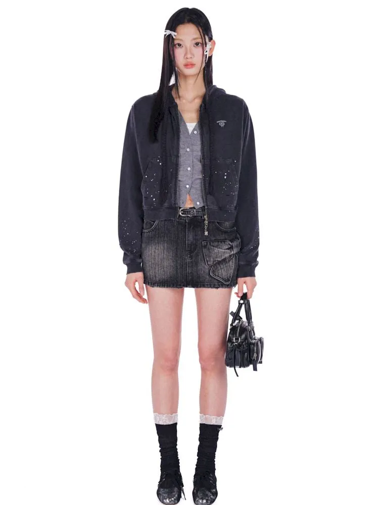 Casual V-neck short knitted cardigan【s0000008607】
