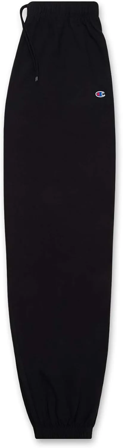 Champion Big and Tall Lightweight Sweatpants for Men - Jersey Cotton Jogger Pants Black