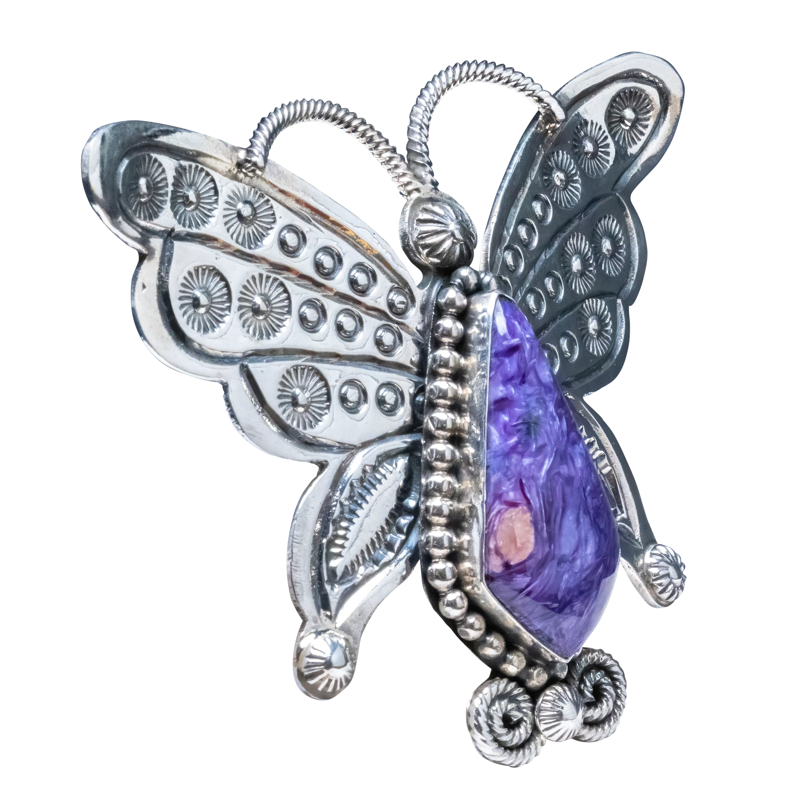 Charoite Butterfly Ring | Hemerson Brown