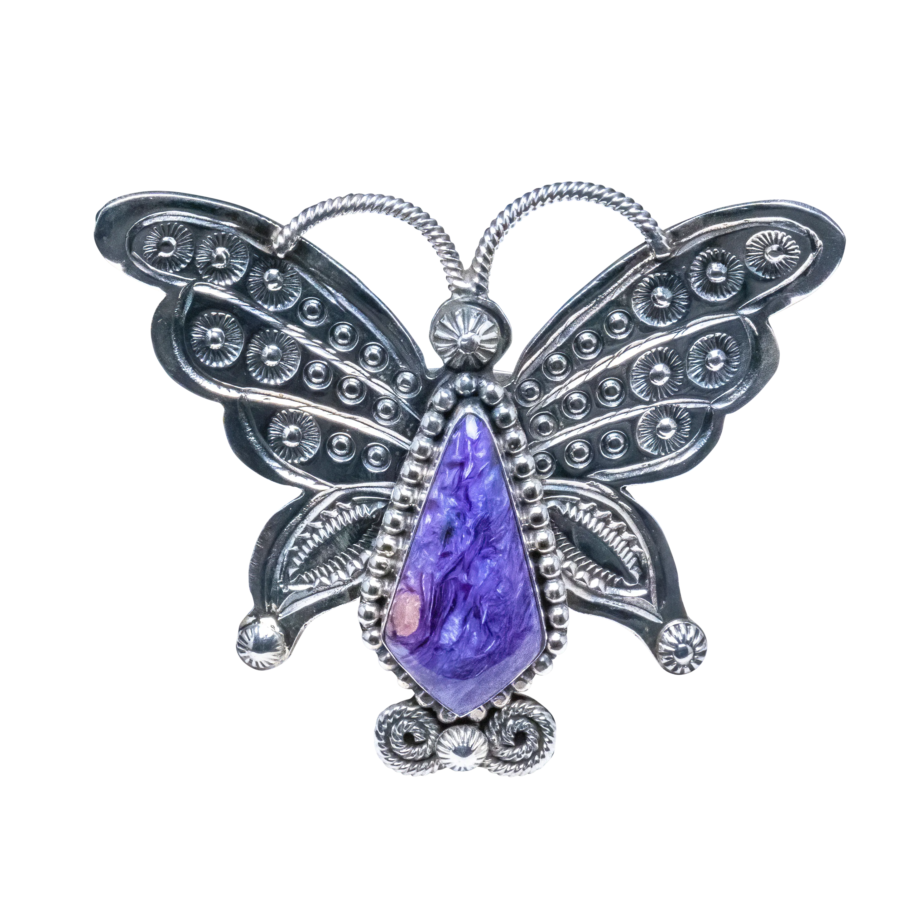 Charoite Butterfly Ring | Hemerson Brown
