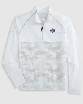 Chicago Cubs Keiser Camo Mixed Media 1/4 Zip