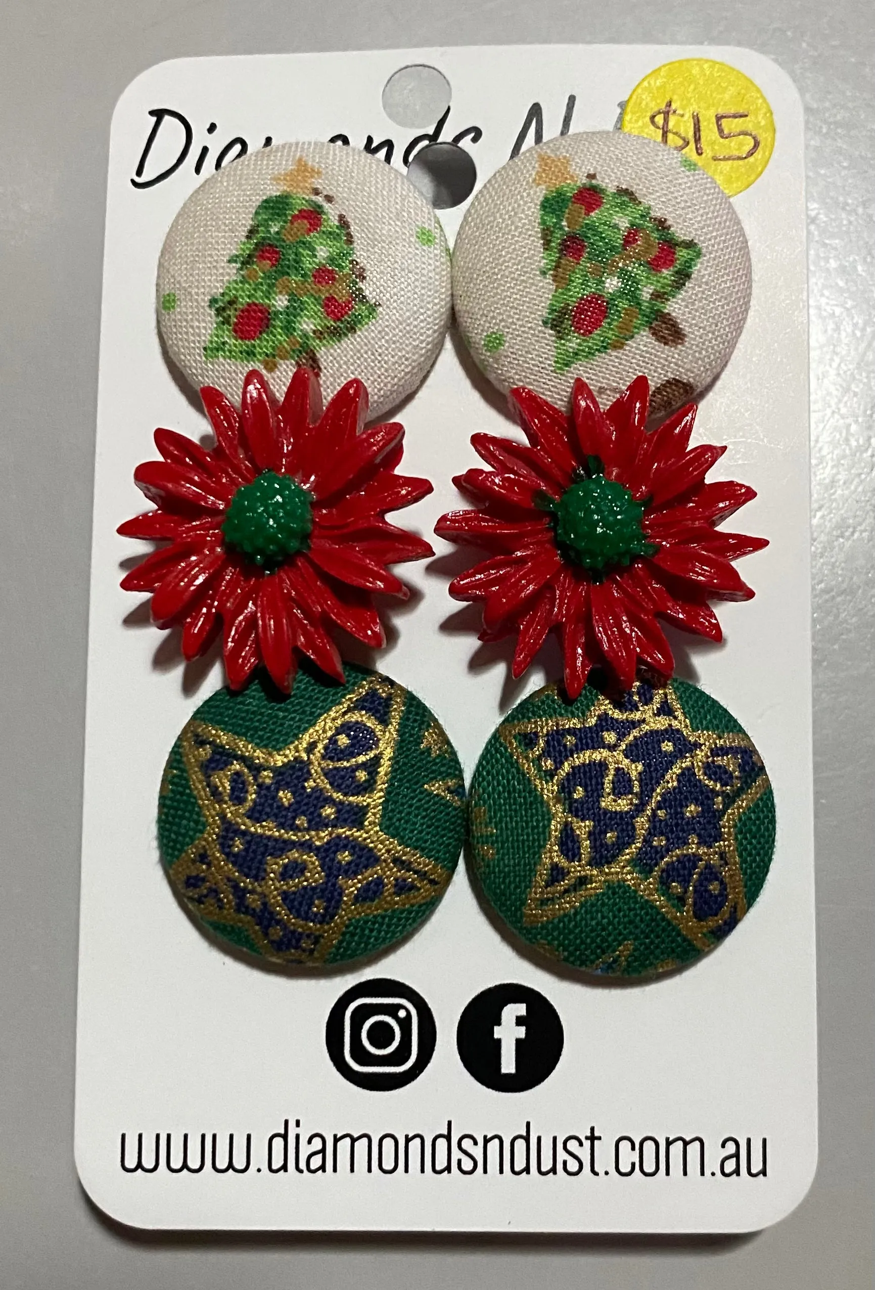 Christmas Studs Packs (5 styles)