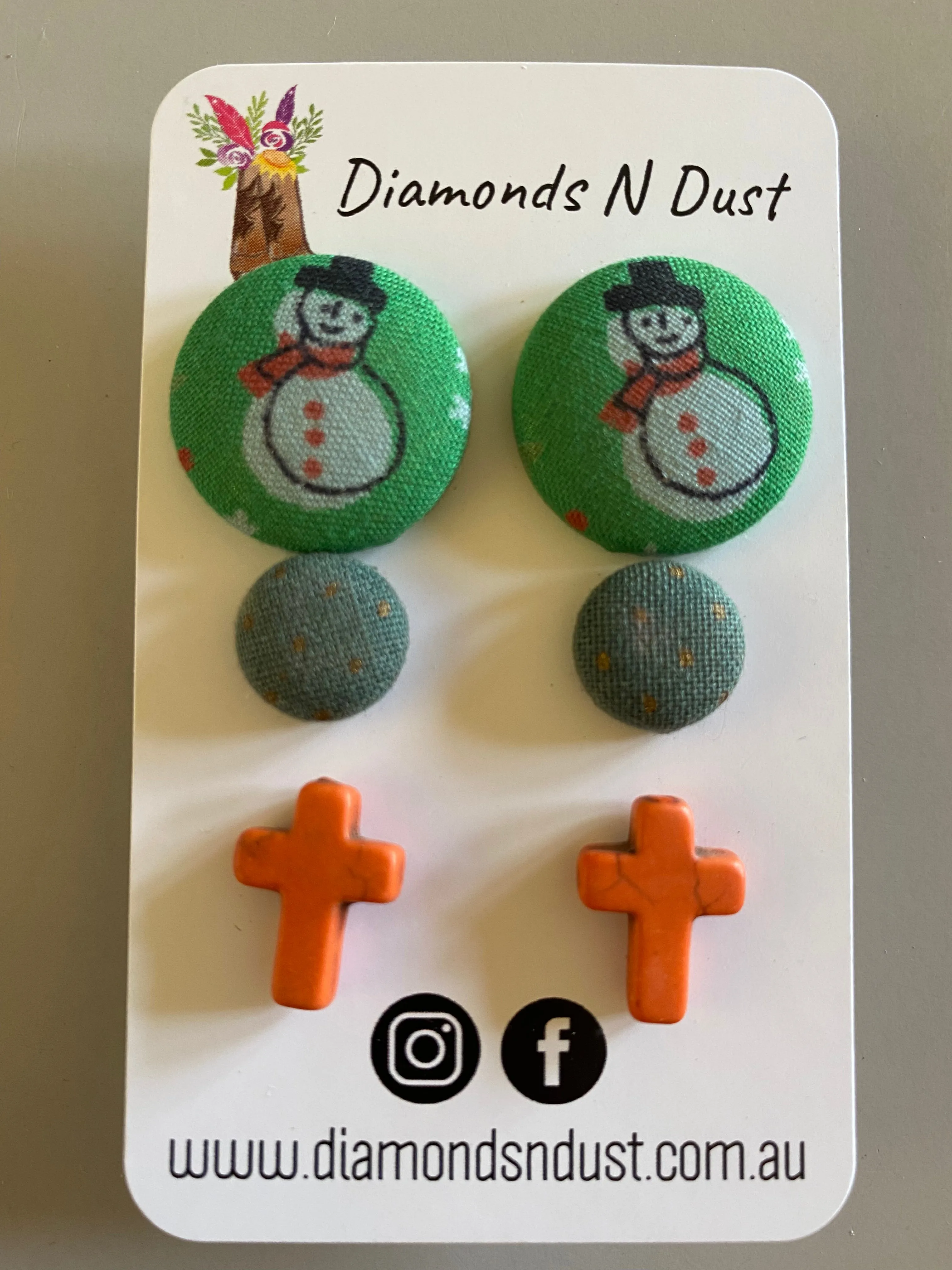 Christmas Studs Packs (5 styles)