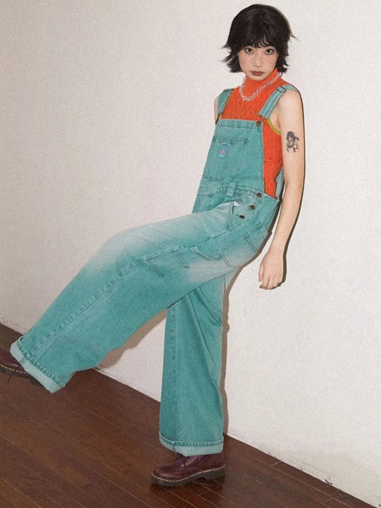 Classic Loose Casual Aged Washed Denim【s0000008830】