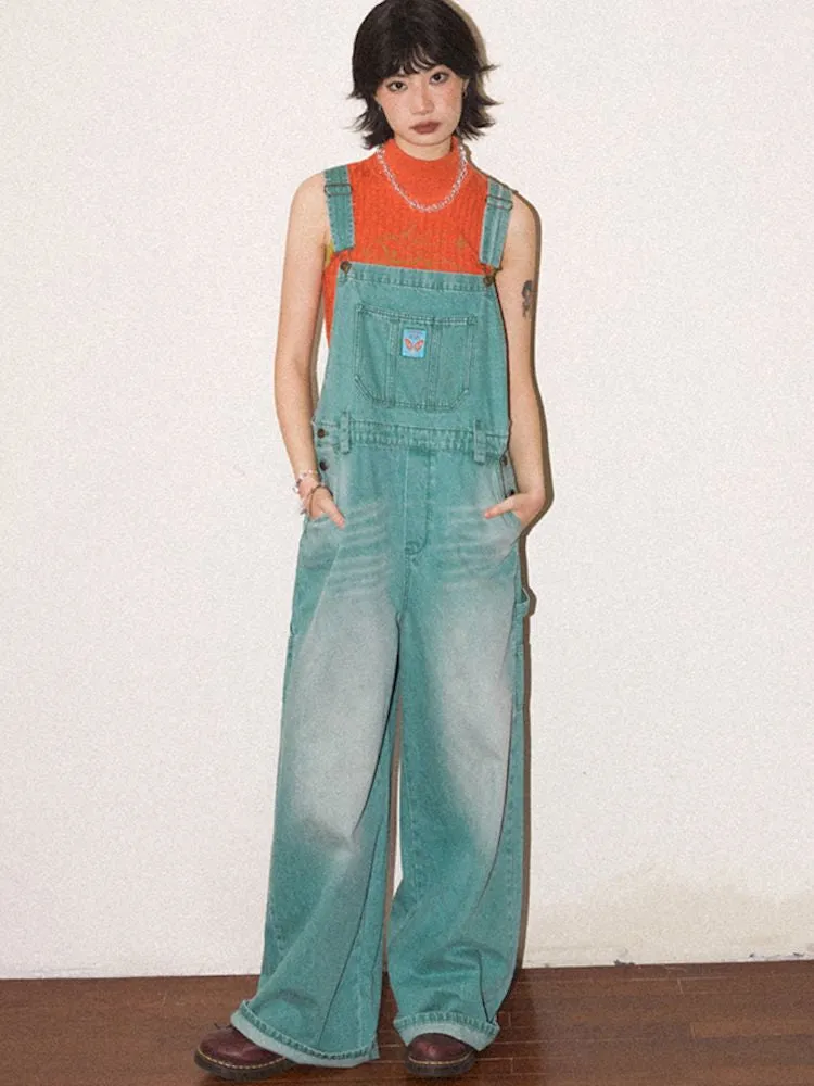 Classic Loose Casual Aged Washed Denim【s0000008830】