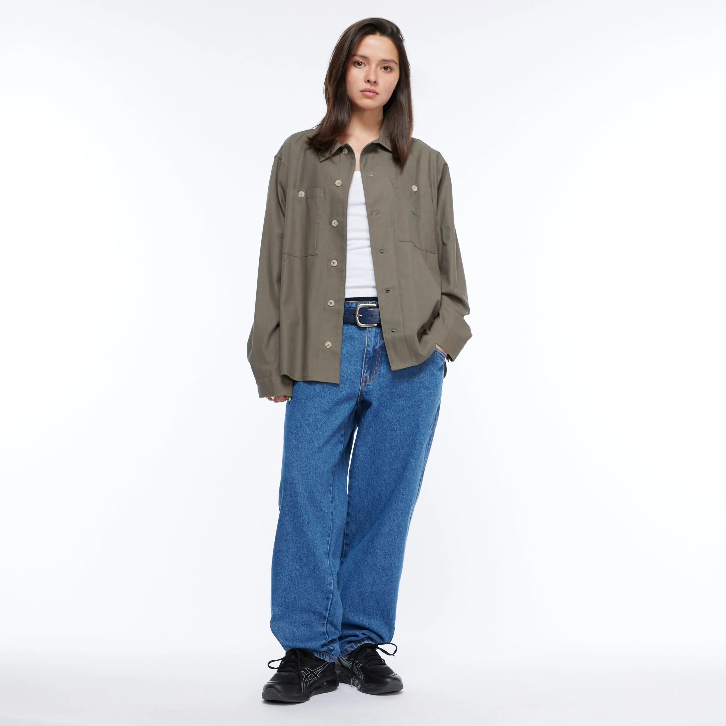 Classic Relaxed Denim Pants