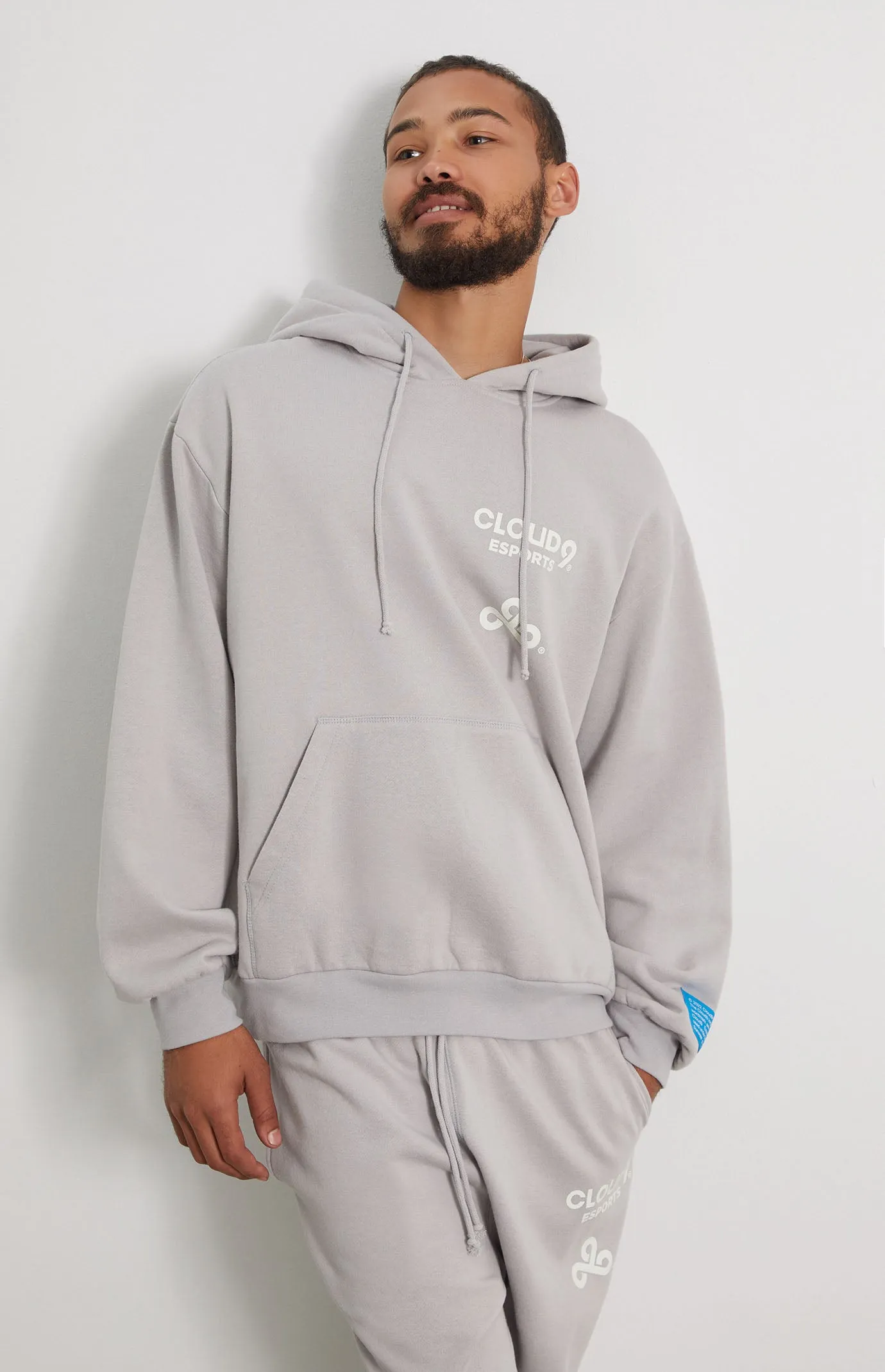 Cloud9 x PacSun Org Hoodie. Gray