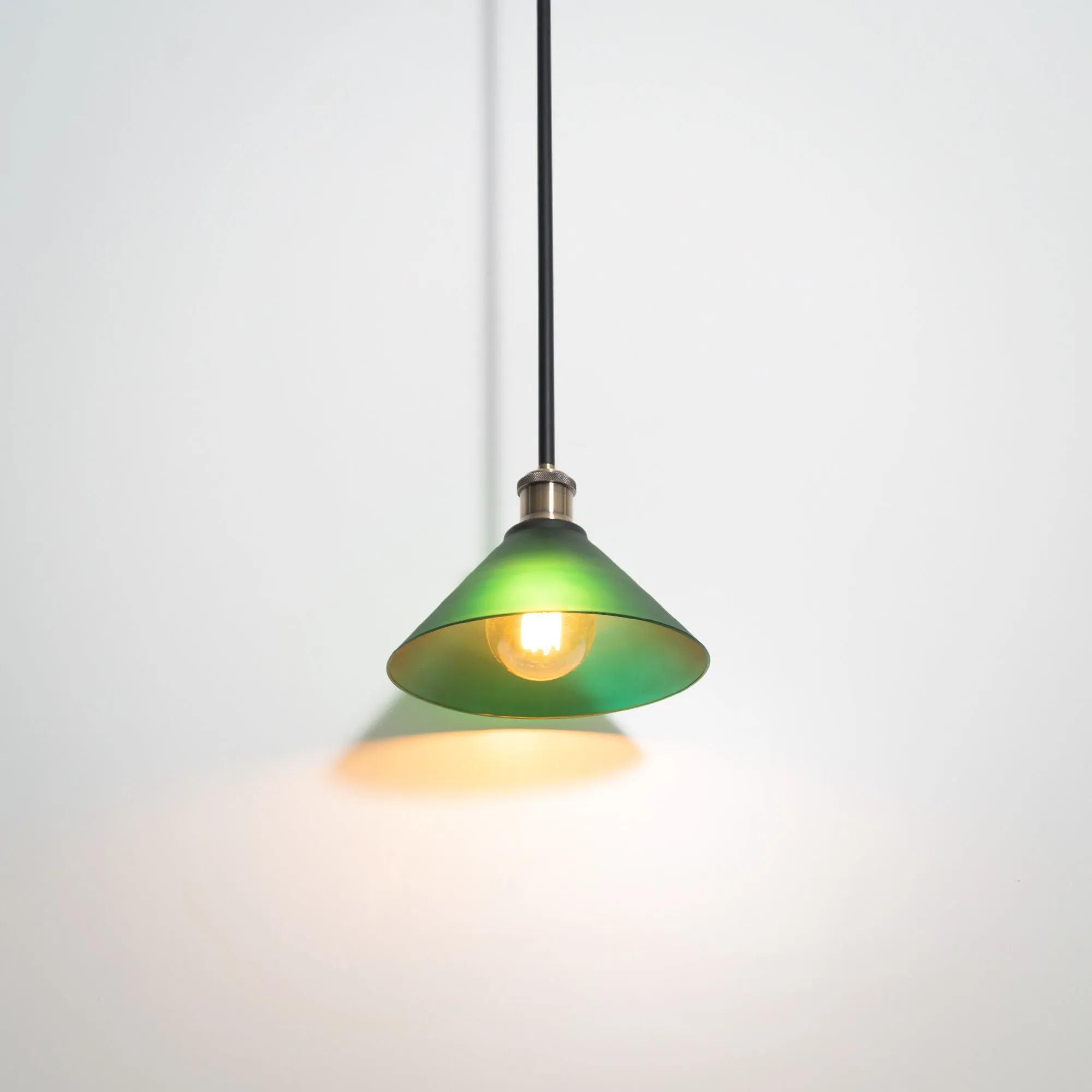 Cws135 Bottle Green Pendant Lamp