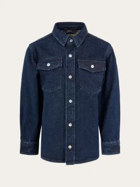 Denim overshirt REBORN™ - Classic indigo