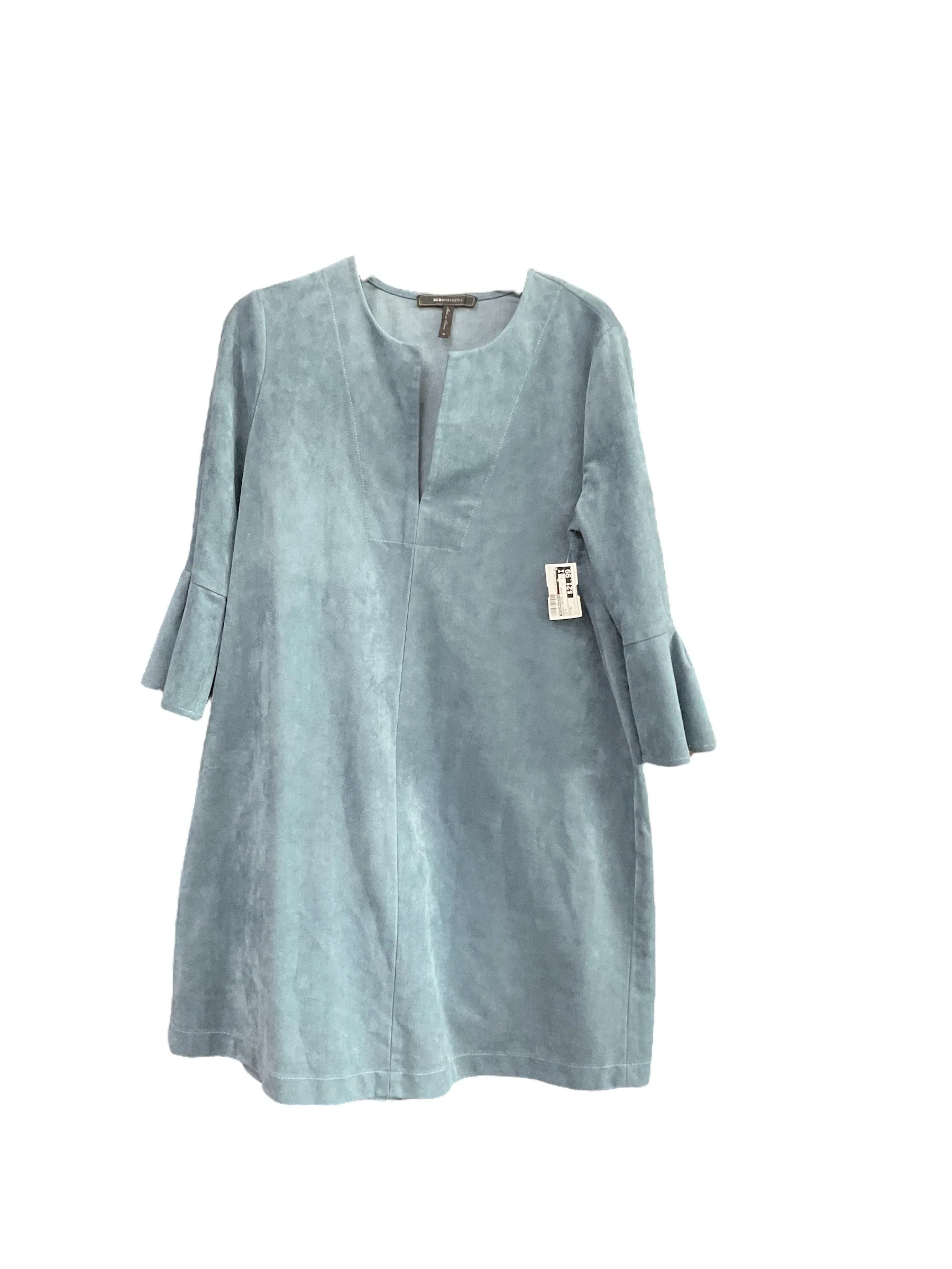 Dress Casual Short By Bcbgmaxazria In Blue, Size: M