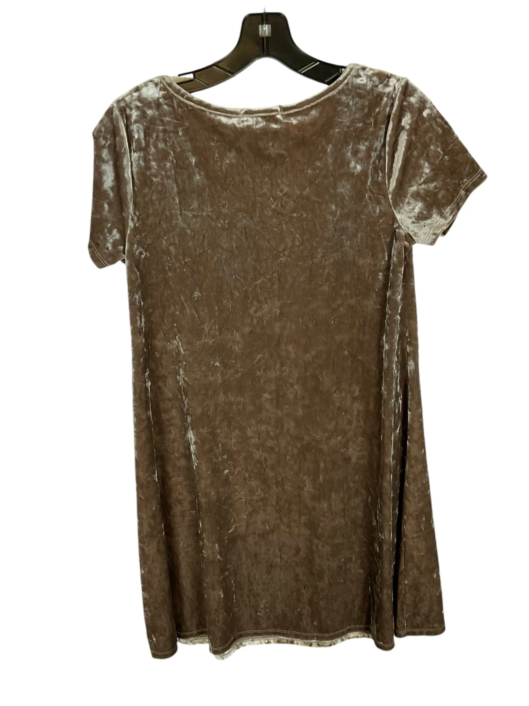 Dress Casual Short By Socialite In Brown, Size: S