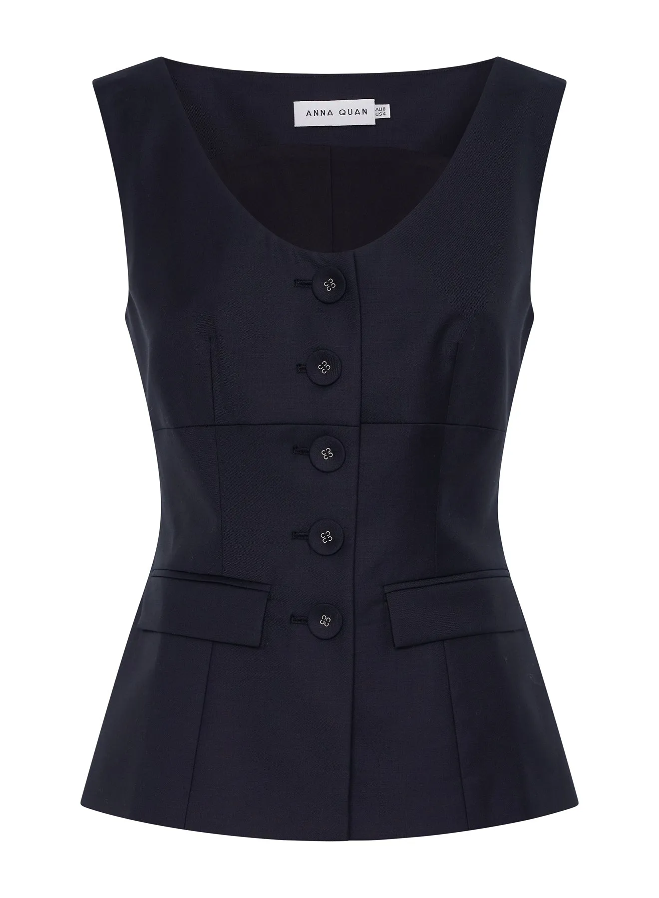 ELOISE TOP (BLACK)