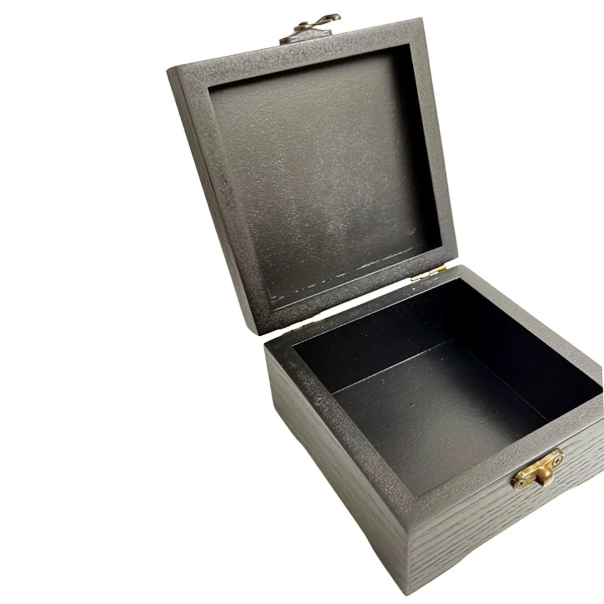 Embordered Tatreez Brown Wooden Box