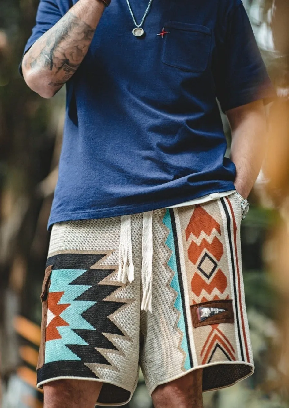 Embroido - Men's Vintage Shorts