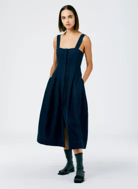 Enzyme Washed Summer Denim Dress