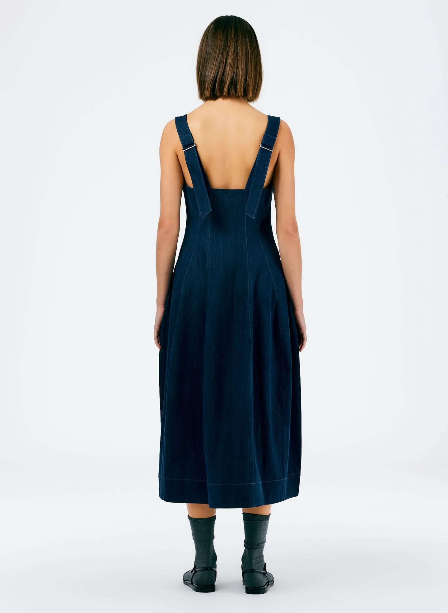 Enzyme Washed Summer Denim Dress