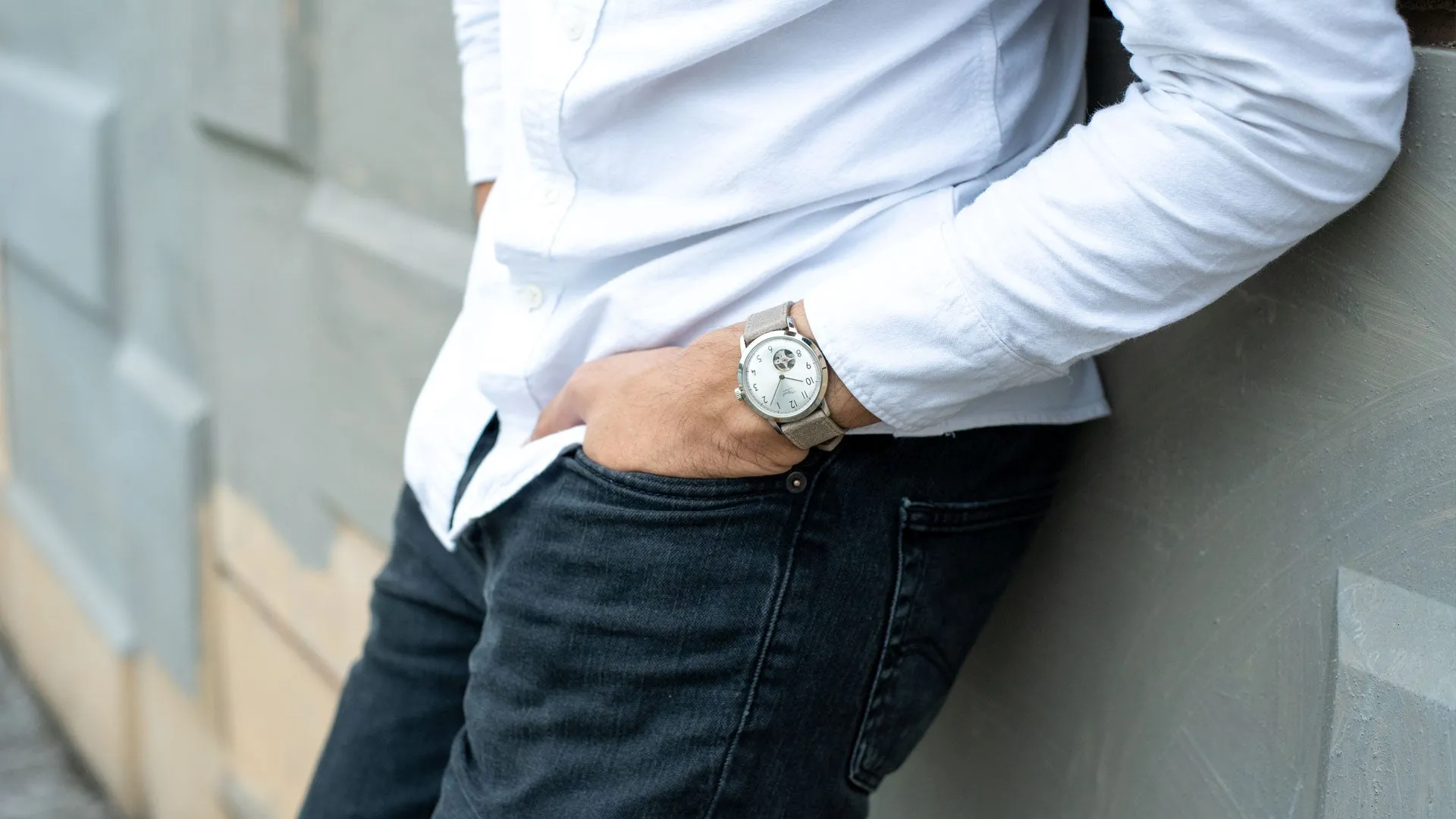 EONIQ Nubuck Straps -- Grey