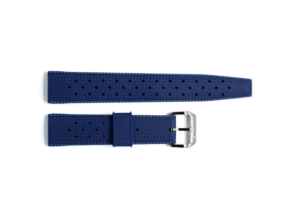 Evant Blue Tropic Rubber Strap