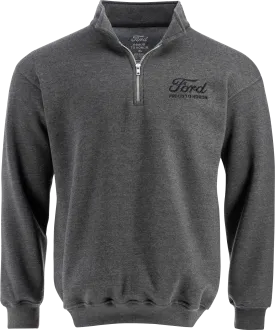 Ford Proud To Honor Men's Ford Script Logo 1/4-Zip Pullover