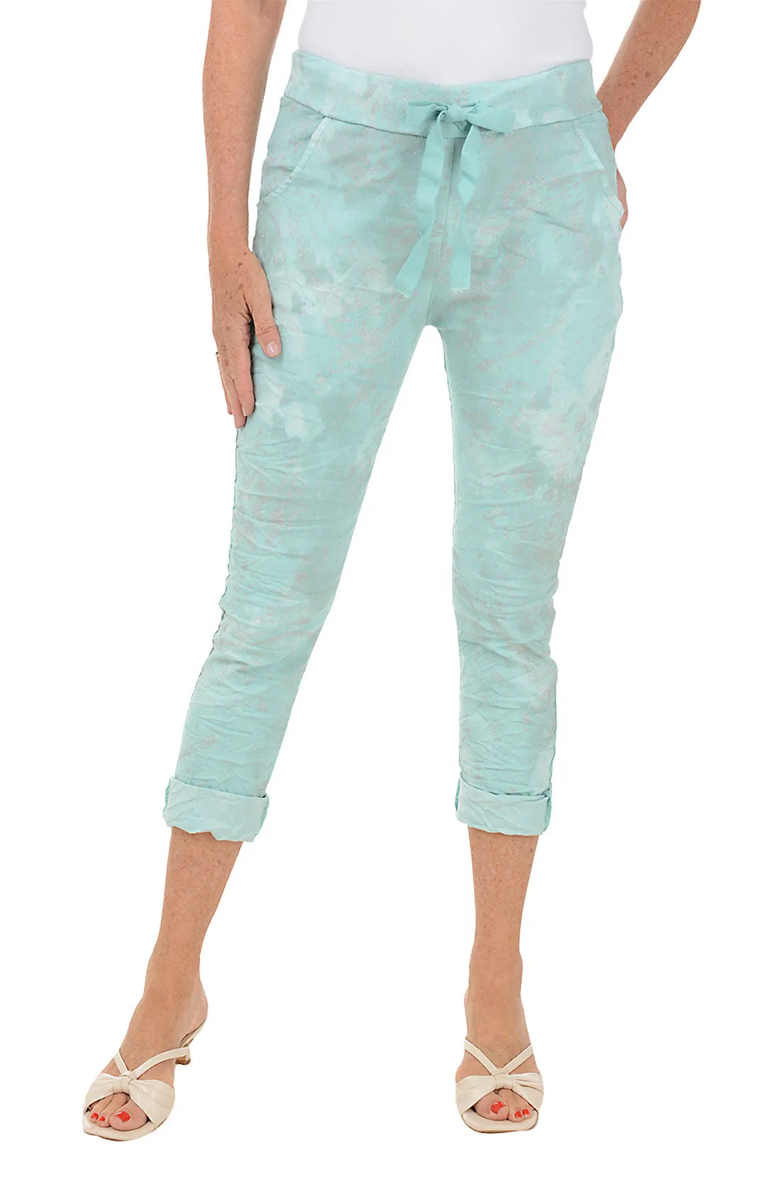 Glitter Swirl Pull-On Jogger Pant