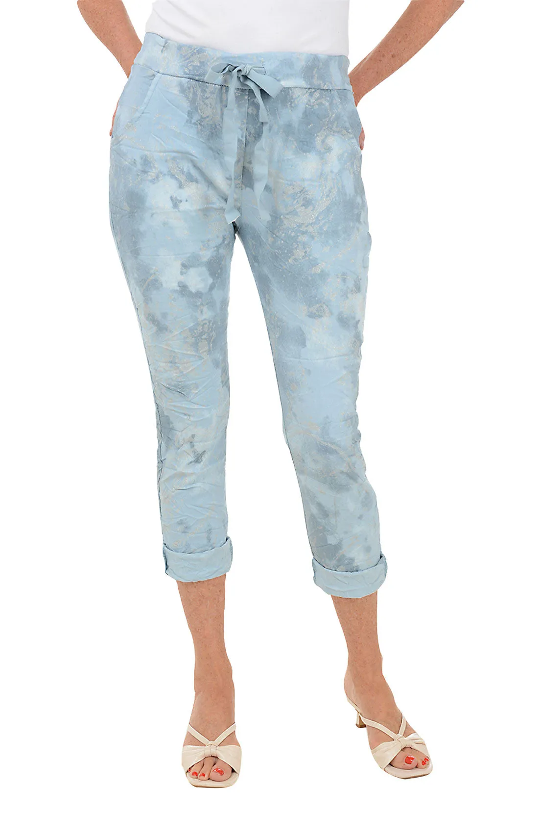 Glitter Swirl Pull-On Jogger Pant