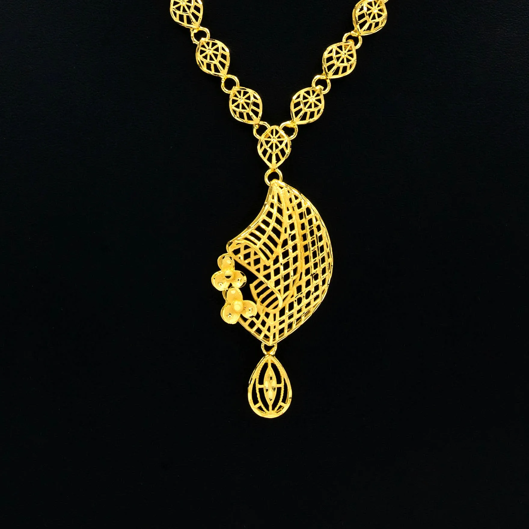 Golden Necklace PGNM8-035, PGHST116-041