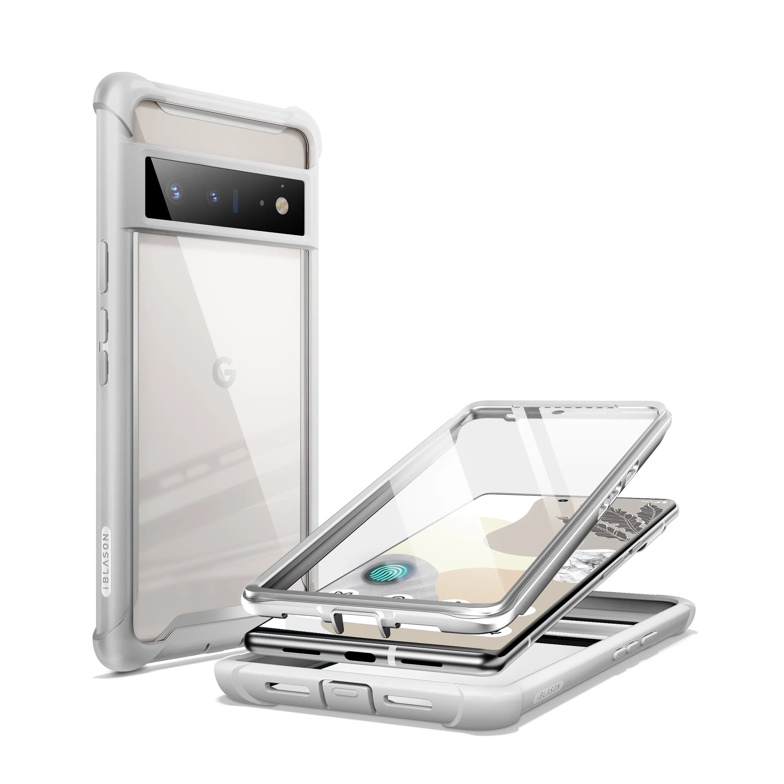 Google Pixel 6 Pro Ares Case-Gray