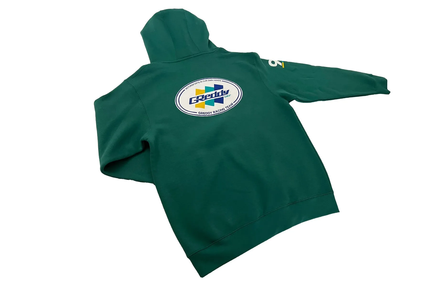 GReddy Racing Team Oval Logo Pullover Hood - Teal Green