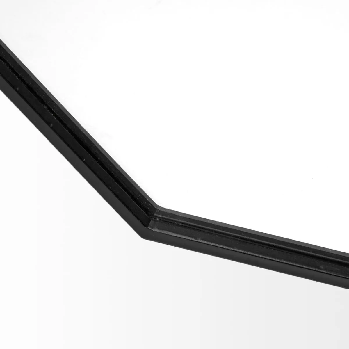 Helix Wall Mirror Black Metal | 37"