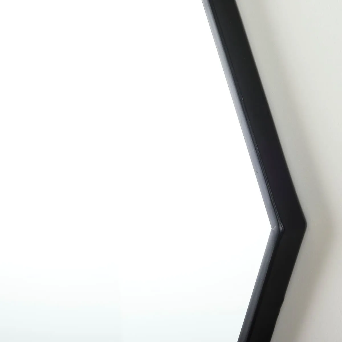 Helix Wall Mirror Black Metal | 37"